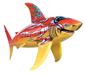 The Shark statue called CaboWaboShark