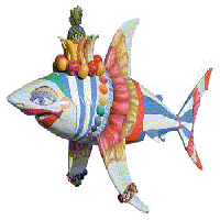 The Shark statue called CarmenSharkana2
