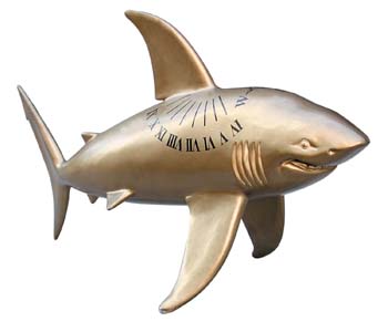 The Shark statue called SundialShark1